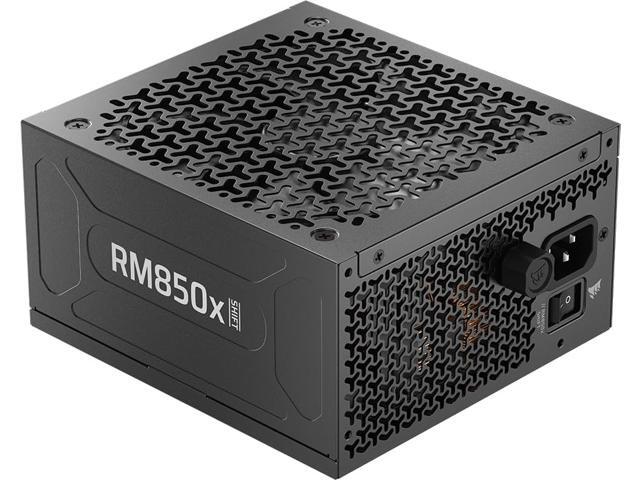 CORSAIR RMx shift Series RM850x Fully Modular ATX Power Supply - Modular Side Interface - native 12V-2x6 cable - ATX 3.1 & PCIe 5.1 Compliant - by Corsair - Open Box condition - CA$199.00