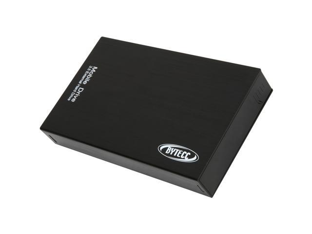 BYTECC  HD-35SUS-BK  Aluminum  3.5"  Black Easy Open SATA to USB 2.0/e-SATA Enclosure