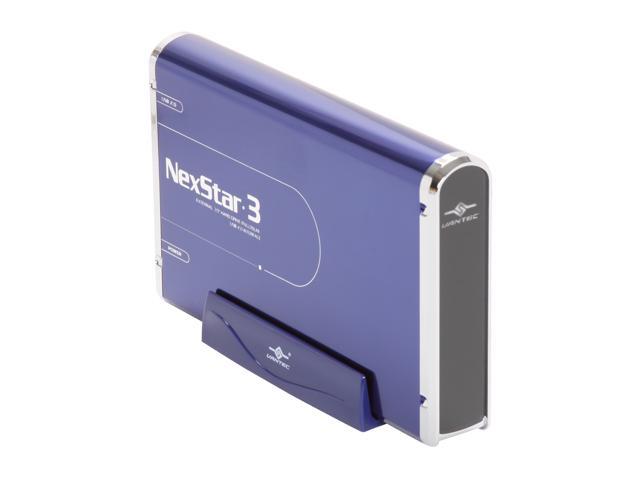 Vantec NexStar 3 3.5" IDE to USB 2.0 External Hard Drive Enclosure (Midnight Blue) - Model NST-360U2-BL