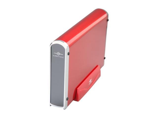 Vantec NexStar 3 3.5" IDE to USB 2.0 External Hard Drive Enclosure (Brilliant Red) - Model NST-360U2-RD