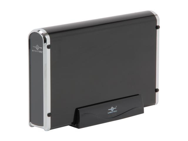 Vantec NexStar 3 3.5" SATA to USB 2.0 & eSATA External Hard Drive Enclosure (Onyx Black) - Model NST-360SU-BK