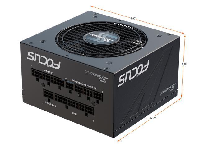 Seasonic FOCUS PX-650, 650W 80+ Platinum Full-Modular, Fan