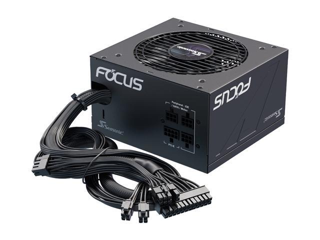 Seasonic FOCUS GM-650, 650W 80+ Gold, Semi-Modular, Fits All ATX