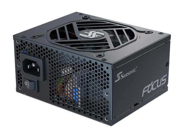 Seasonic FOCUS SPX-750, 750W 80+ Platinum, Full-Modular, SFX Form Factor,  Low Noise, Premium Japanese Capacitor, 10 Year Warranty, Nvidia RTX 30/40  