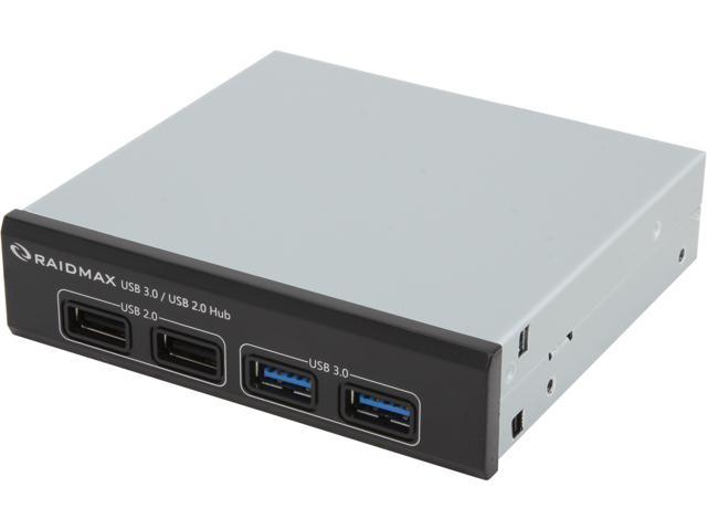 Raidmax RX-AU324 3.5" Internal 2-port USB3.0 and 2-port USB 2.0 Hub