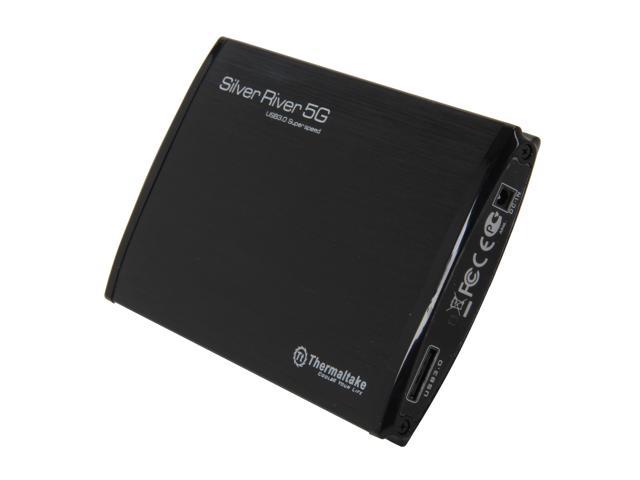 Thermaltake Silver River 5G ST0024Z Aluminum 2.5" Black SATA I/II/III USB 3.0 External Enclosure