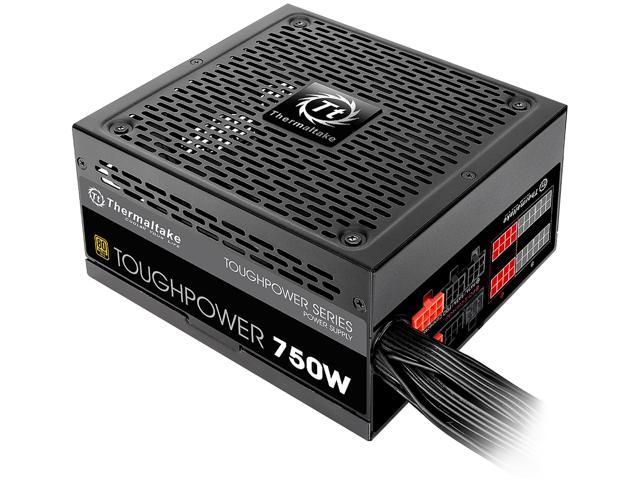 Thermaltake Toughpower TPD-0750M - SLI / CrossFire Ready 80 PLUS Gold Certification and Semi Modular Cables Black Active PFC Power Supply Intel Haswell Ready (PS-TPD-0750MPCGUS-1)