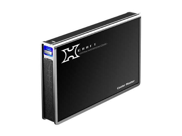 COOLER MASTER RX-250-U2BN-GP Aluminum / Plastic / Metal 2.5" IDE USB 2.0 X-Craft 250 External Hard drive Enclosure