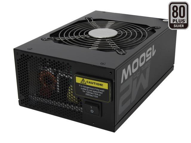 Cooler Master Silent Pro M2 - 1500W Power Supply with 80 PLUS Silver Certification and Semi-Modular Cables