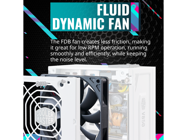 Cooler Master V850 SFX Gold White Edition Full Modular, 850W, 80+ 