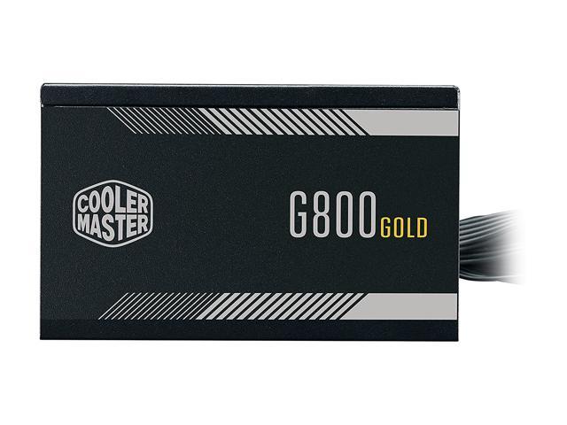 Cooler Master G800 Gold Power Supply, 800W 80+ Gold Efficiency