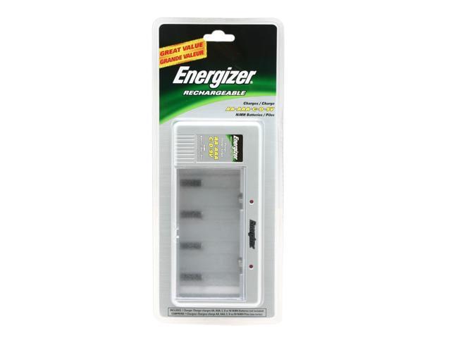 Energizer CHFCV Universal Value Charger, Charges AA/AAA/C/D/9V Rechargeable Batteries