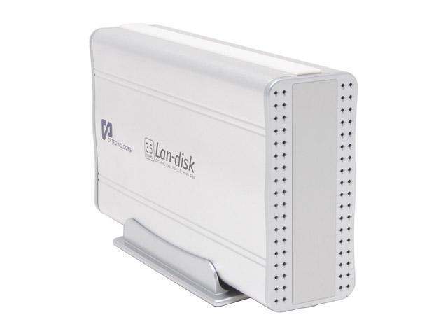 CP TECHNOLOGIES CP-UL-300 Aluminum and plastic 3.5" Silver IDE USB 2.0 & RJ-45 (10/100 Ethernet) Network Storage HD CASE