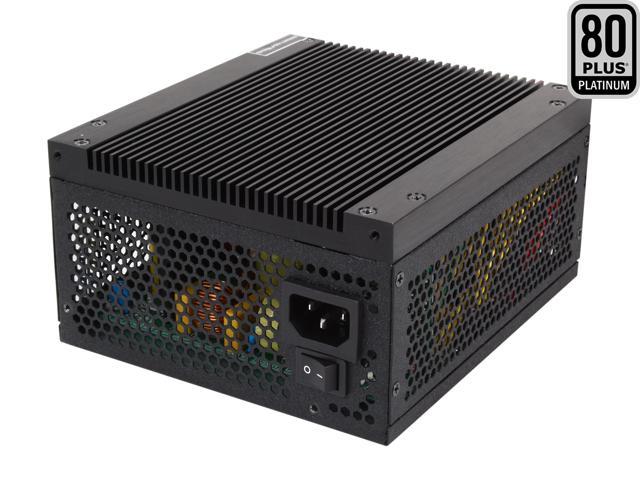 Rosewill SilentNight-500 - 500-Watt Fanless Active PFC Power Supply - Continuous @ 122 Degrees F (50C), 80 PLUS Platinum, ATX 12V v2.31 & EPS 12V v2.92, Intel Haswell, SLI & CrossFire Ready