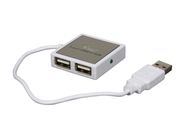 Rosewill RHB-220W 4-port USB Hub - White
