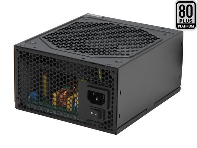 Rosewill TACHYON Series TACHYON 750 Continuous 750W @40 degree C, 80 PLUS PLATINUM Certified, Full-Modular Design, Single +12V Rail, ATX12V /EPS12V, SLI Ready, Crossfire Ready, Active-PFC Power Supply