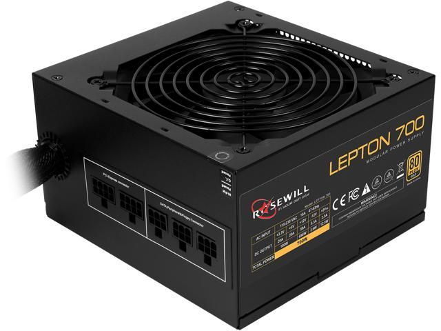 Rosewill LEPTON 700 Modular 700W Power Supply (80 PLUS GOLD Certified)