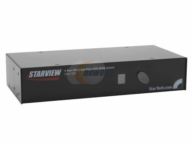 StarTech.com SV421DVI 4 Port StarView DVI KVM Switch