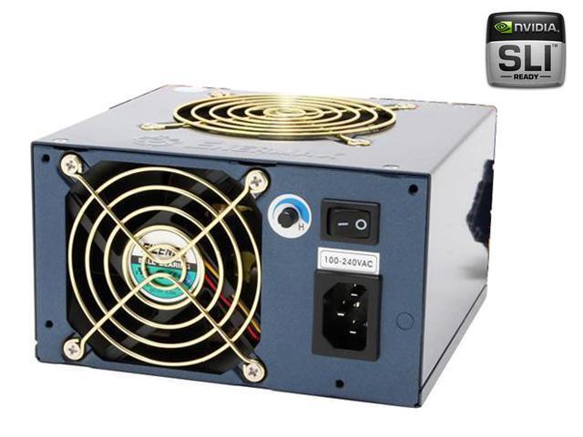 ENERMAX Noisetaker II EG701AX VE(W) SFMA 600W ATX12V Ver 2.2 SLI Certified CrossFire Ready Active PFC Power Supply
