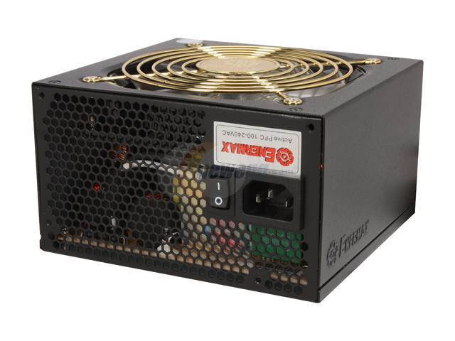 ENERMAX Liberty ELT500AWT-ECO 500W ATX12V / EPS12V SLI Ready CrossFire Ready Compatible with Core i7  80 PLUS Certified Modular Active PFC Power Supply