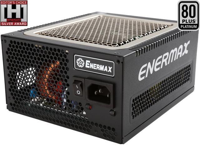 ENERMAX EDF550AWN 550W ATX12V / EPS12V 80 PLUS PLATINUM Certified Full Modular Active PFC Digital Fanless Power Supply With Exclusive Software ZDPMS