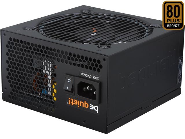 be quiet! PURE POWER L8 600W ATX 12V 80 Plus Bronze CrossFireX Power Supply Exclusive 120mm Fan