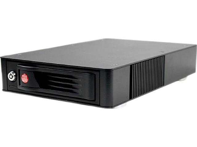 WiebeTech 35110-3130-0000 Aluminum 3.5" Black SATA I/II/III USB & 1394 & eSATA External Enclosure