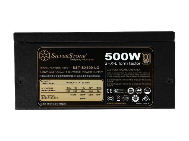 SilverStone SX500-LG 500 W Power Supply - Newegg.com