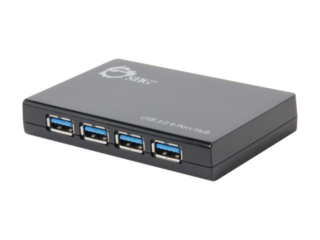 SIIG JU-H40512-S1 USB 3.0 4-Port Hub