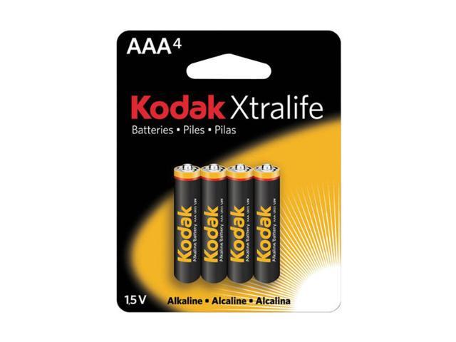 Kodak XL3A4 4-pack AAA Alkaline Batteries