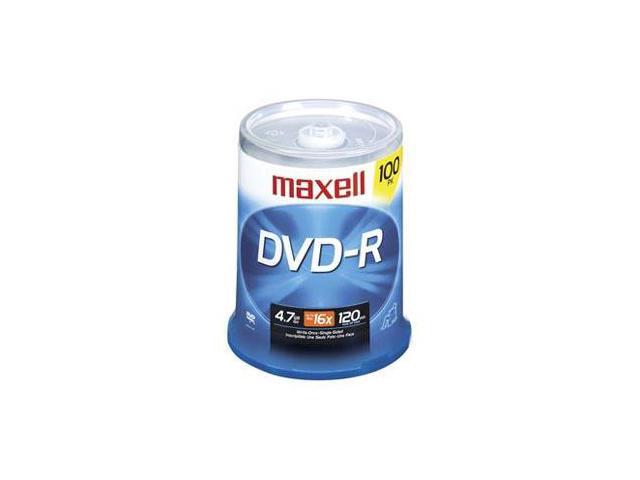 maxell 4.7GB 16X DVD-R 100 Packs Spindle Disc Model 638014