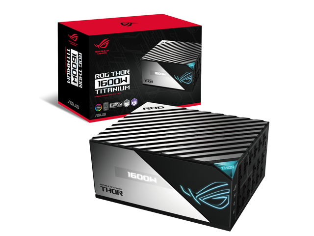 ROG Thor 1600W Titanium (1600 Watt, Fully Modular Power Supply, 80 ...