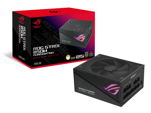 ASUS ROG Strix 850W Gold Aura Edition (Fully Modular Power Supply