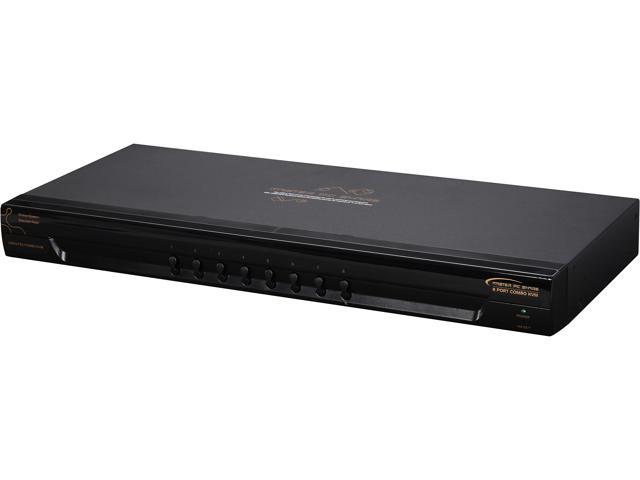Athena Power SCK-MPS1608P 1U Rackmount Server 8-Port PS2/USB Combo