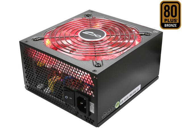 PC Power & Cooling Fatal1ty Gaming Series 750 Watt 80+ Bronze Semi-Modular Active PFC Performance Grade ATX PC Power Supply (OCZ750FTY)