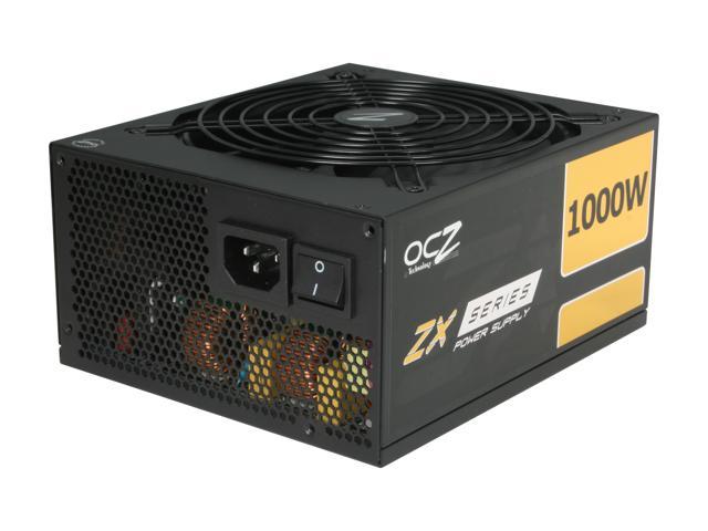 PC Power & Cooling ZX Series 1000 Watt 80+ Gold Fully-Modular Active PFC Performance Grade ATX PC Power Supply (OCZ-ZX1000W)