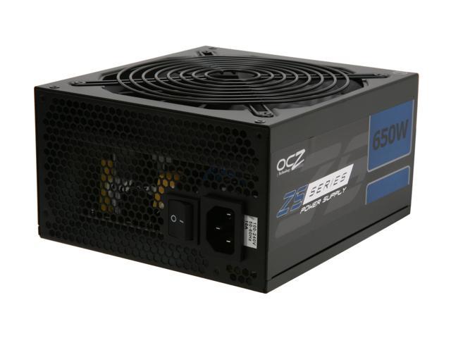 OCZ ZS Series 650W 80PLUS Bronze High Performance Power Supply compatible with Intel Sandy Bridge Core i3 i5 i7 and AMD Phenom