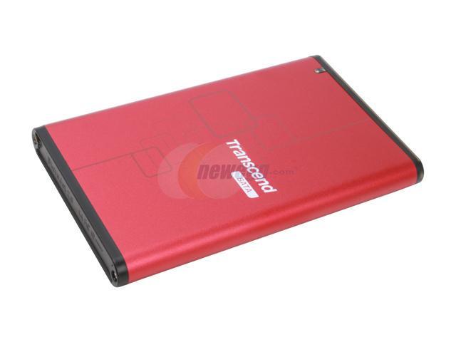 Transcend TS0GSJ25R-S 2.5" Red SATA USB 2.0 External Enclosure