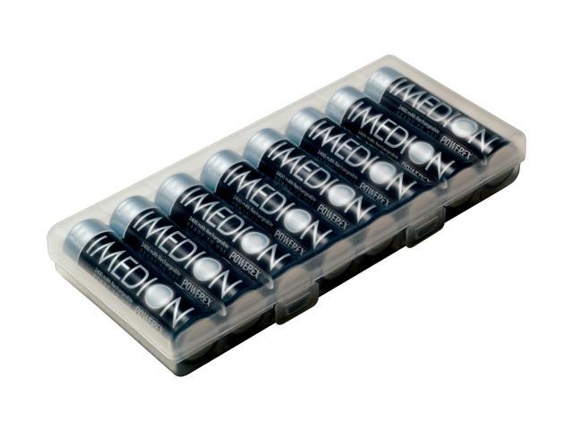 POWEREX MH-8AAI-BH 2400mAh 8-pack AA IMEDION Pre-Charged and Ready-to-use Rechargeable Batteries