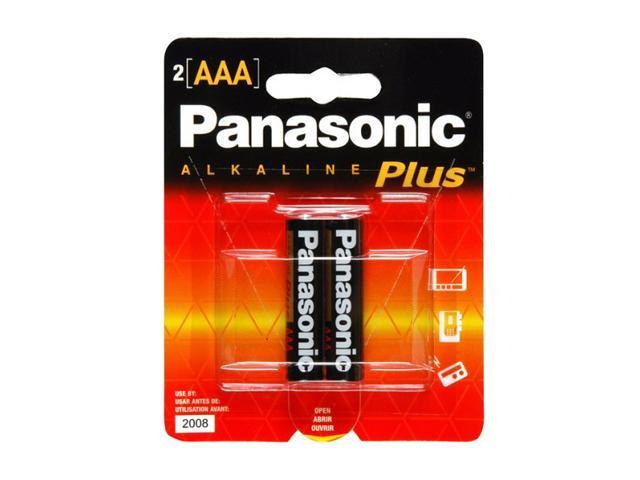 Panasonic AM-4PA/2B 2-pack AAA Alkaline Batteries
