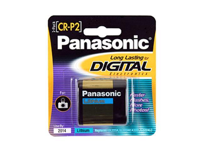 Panasonic CR-P2PA/1B 1-pack Photo Lithium Battery