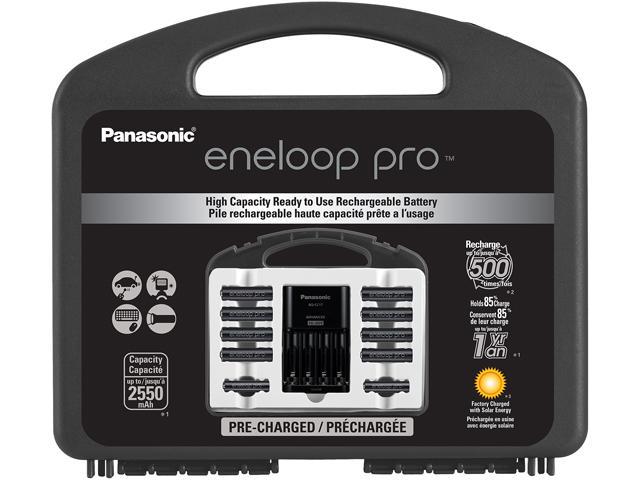 Panasonic Eneloop Pro Power Pack 500 Cycle 8 Aa 2 Aaa And Advanced