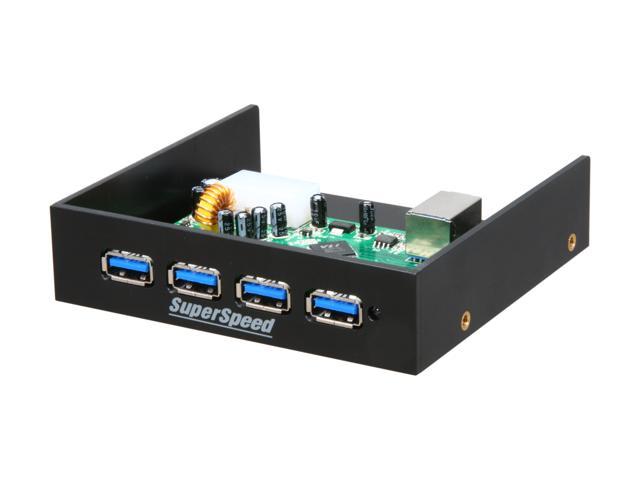 Koutech IO-FPH431 4-Port USB 3.0 Front Panel Hub (3.5")