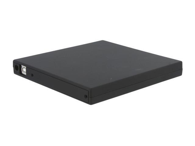 SABRENT EC-BSAT Black SATA USB 2.0 CD/DVD-RW Slim Notebook Drive Enclosure