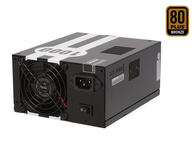 Antec TruePower Quattro TPQ-1000 1000W Continuous Power ATX12V / EPS12V SLI Certified CrossFire Ready 80 PLUS BRONZE Certified Modular Active PFC "compatible with Core i7/Core i5" Power Supply