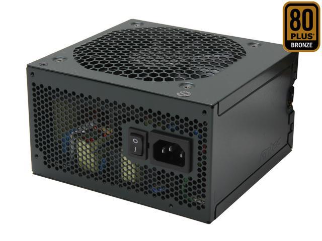 Antec EA-500 Green 500W ATX12V / EPS12V SLI Ready CrossFire Ready 80 PLUS BRONZE Certified Active PFC Power Supply - Intel Haswell Fully Compatible