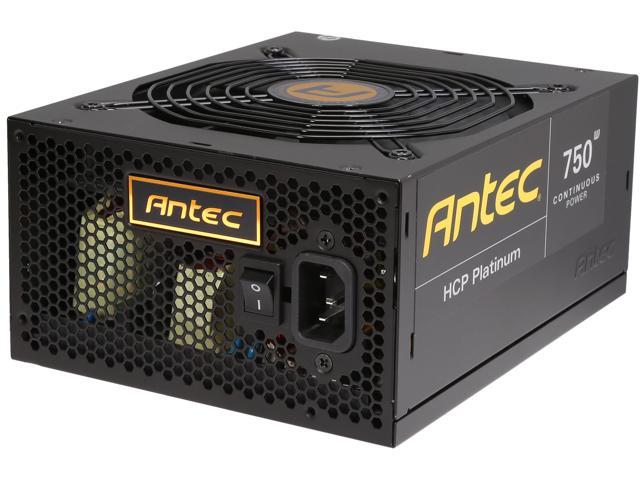 Antec HCP-750 Platinum 750 W ATX12V / EPS12V SLI Ready CrossFire Ready 80 PLUS PLATINUM Certified Power Supply