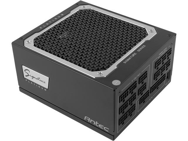 Antec Signature Series SP1000, 80 PLUS Platinum Certified, 1000W Full Modular with OC Link Feature, PhaseWave Design, Full Top-Grade Japanese Caps, Zero RPM Mode, 135 mm FDB Silence & 10-Year Warranty