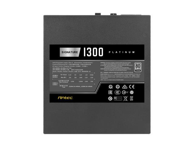 Antec Signature Series SP1300, 80 PLUS Platinum Certified, 1300W