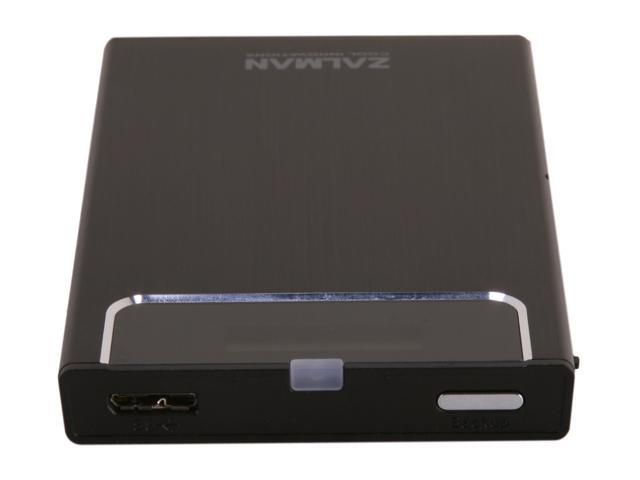 Open Box: Zalman ZM-VE300-B Black ZM-VE300 HDD External Enclosure with ...